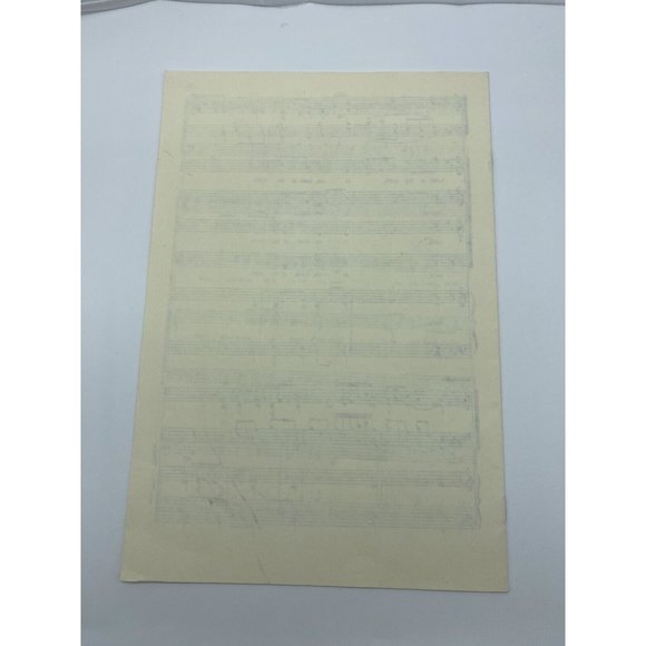 Silent Night Robert J. Powell Choral Concertato Sheet Music G-2522 GIA Pub 1982 - Picture 2 of 5